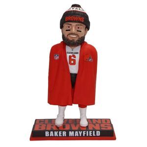 Baker Mayfield (Cleveland Browns) Sideline Exclusive NFL Bobblehead #/750